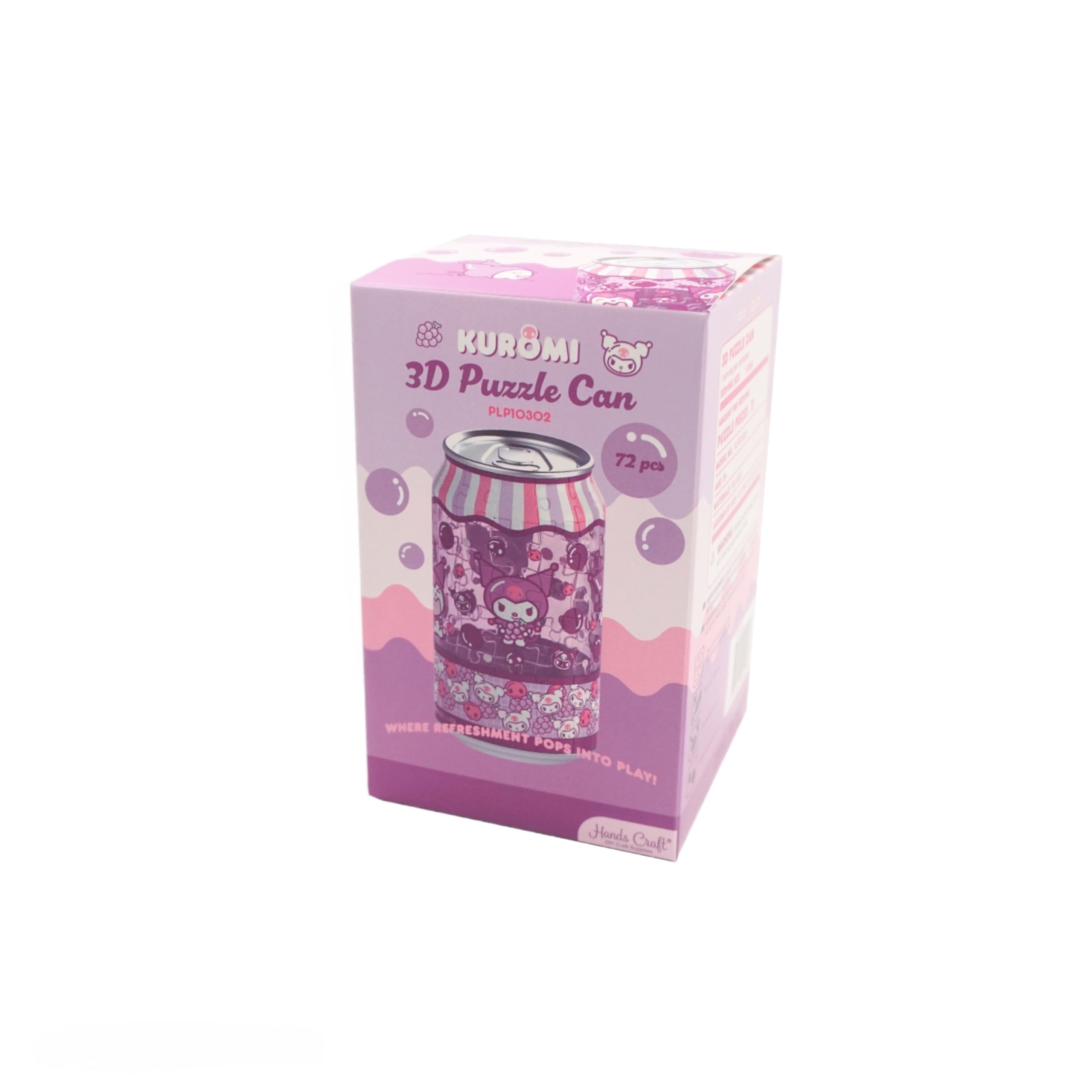 Amazon.com: Hands Craft Kuromi Soda Can 3D Puzzle – Jigsaw Puzzle